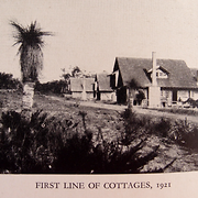 First line of cottages, 1921